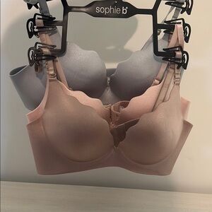 sophie b. Women's Intimates Set - Pink and Gray